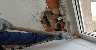 Демонтаж оконных откосов по выгодной цене от 513 руб. в Сердобске - Сварной-Срд